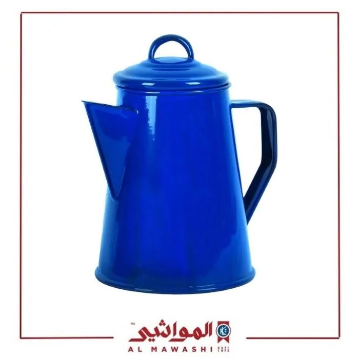 COFFEE POT 1.2L BLUE ENAMEL